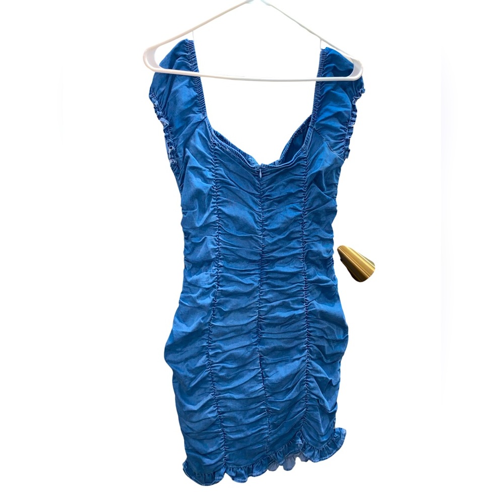 Fashionnova denim  stretch dress